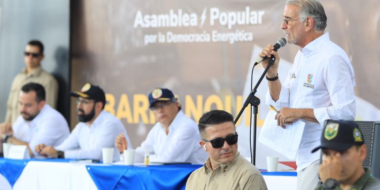 Gobernador Verano presentó propuesta al Gobierno para fortalecer el sistema eléctrico en el Caribe