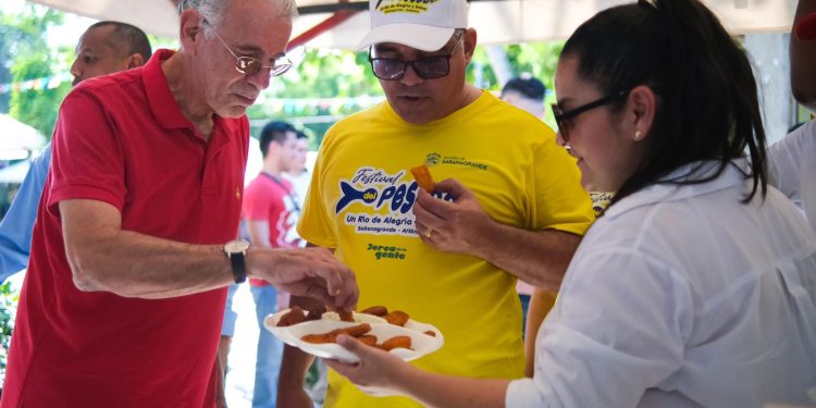 Cinco mil visitantes llegaron a Sabanagrande para su Festival del Pescado