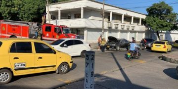 Conato de incendio vehicular en el barrio Los Andes