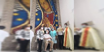 La Iglesia San Roque en Barranquilla exhibe la Virgen de Guadalupe más grande del mundo