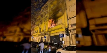 En Lisboa fue atacado con explosivos el consulado de Venezuela 