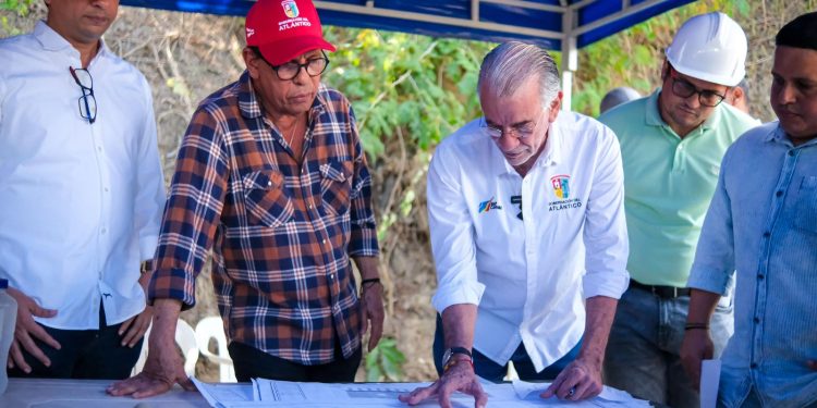 Gobernación del Atlántico inició rescate de vía clave para el desarrollo de Juan de Acosta