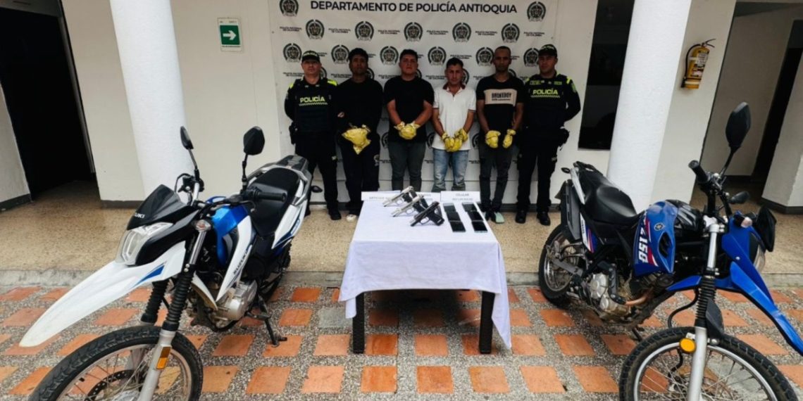 Asegurados los responsables del atentado contra investigadores del Gaula en Antioquia