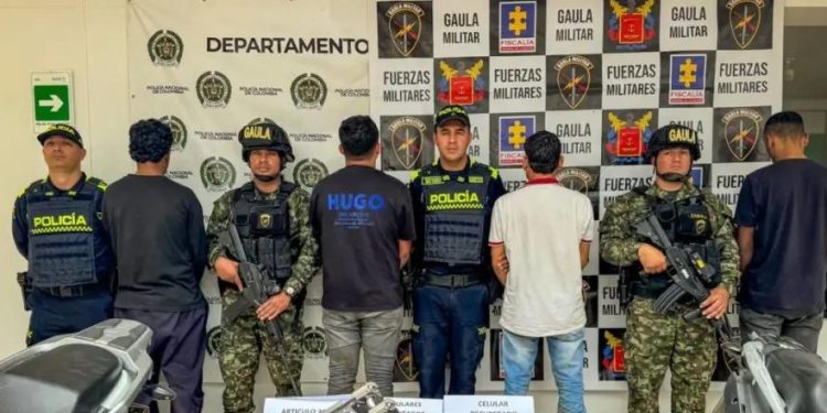 Capturan a cuatro presuntos integrantes del ‘Clan del Golfo’ en Antioquia