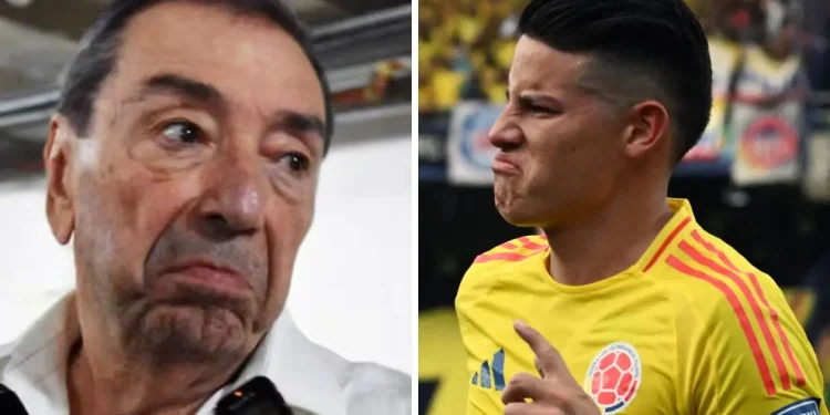 Fuad Char confirma reunión clave con James Rodríguez para posible llegada a Junior