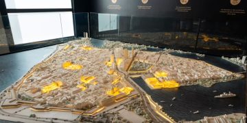Cartagena se une a las grandes capitales del mundo con su primera maqueta a escala del Centro Histórico