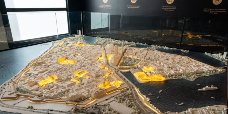 Cartagena se une a las grandes capitales del mundo con su primera maqueta a escala del Centro Histórico