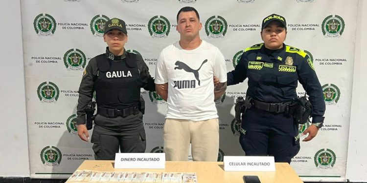 Asegurado presunto coordinador de una organización criminal que delinque en la Comuna 13 de Medellín