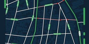 A partir  del miércoles cambia a sentido único las carreras 53 y 53B en barrio Abajo