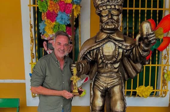 Alcalde Char le da la bienvenida al nuevo gerente de Carnaval S.A