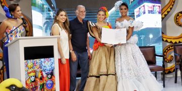 Atlántico tiene su embajadora cultural: Gimel Morales, la soberana del Carnaval 2025