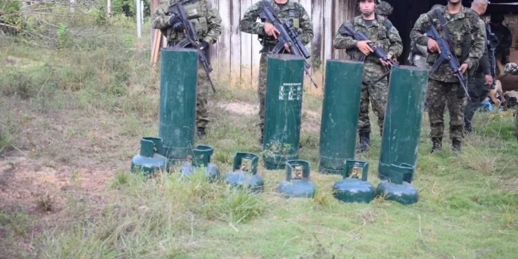 Frustrada acción terrorista: Ejército desactivo artefactos explosivos en San José del Guaviare