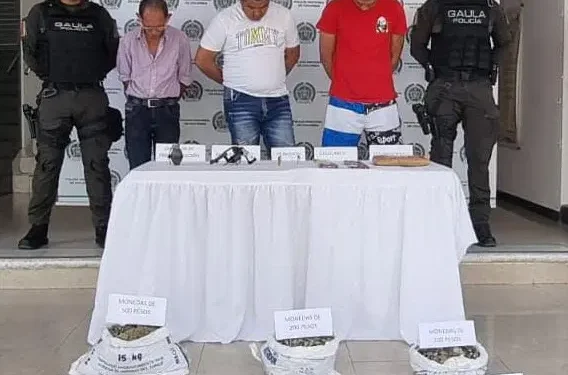 Capturan a tres integrantes de los norteños en Sincelejo