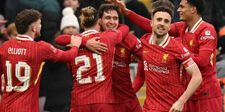 Liverpool avanza en la FA Cup con una contundente victoria 4-0 sobre Accrington Stanley