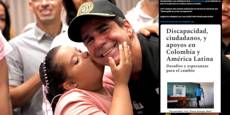 Alejandro Char destaca el sistema de atención inclusivo de Barranquilla como referente internacional