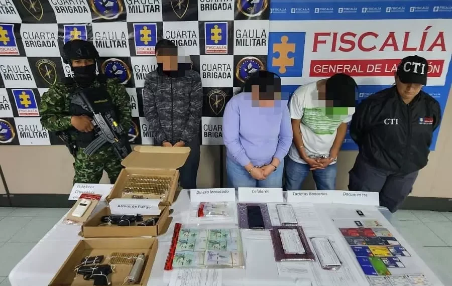 Ejército Nacional desarticula el grupo de delincuencia organizado conocido como Los Cucos en Medellín, Antioquia