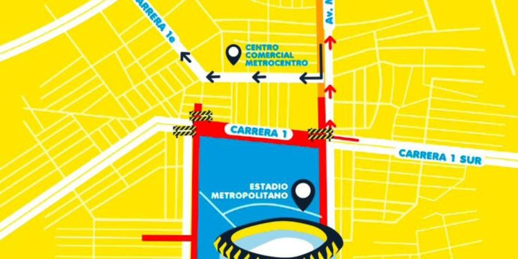 Cierres viales en Barranquilla por conciertos de Shakira: mapa de ubicación