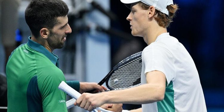 Novak Djokovic cuestiona la sanción de Jannik Sinner