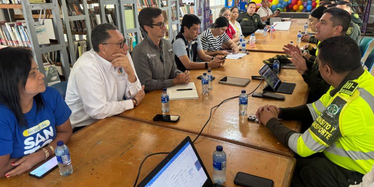 Garantizada la seguridad en la Batalla de Flores y Reinado Intermunicipal de Santo Tomás con la instalación del PMU