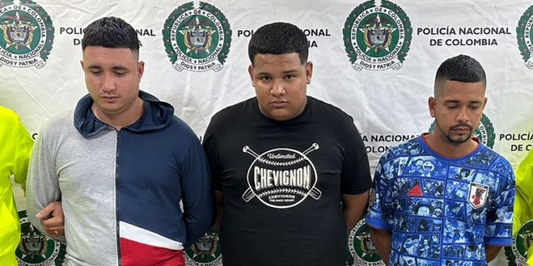 Capturados por orden judicial por el delito de hurto calificado agravado