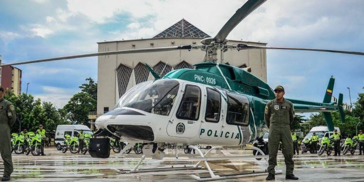¿Dónde está el helicóptero ‘Halcón’ de la Policía Metropolitana de Barranquilla?