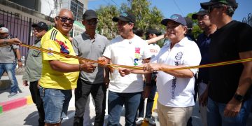 El Santuario y 7 de Abril, cada vez más cerca de quedar 100% pavimentados