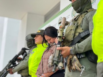 Cae alias ‘Natalia’, cabecilla financiera del Frente ‘Dagoberto Ramos’ en Cauca