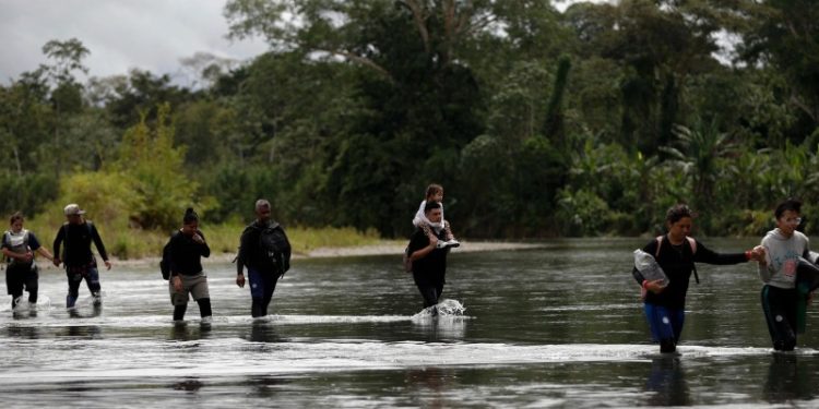 Se redujo notablemente el flujo de migrantes por el Darien en un 94% 