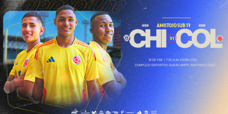 ¡Hoy juega la Selección Colombia Sub-17 contra Chile!