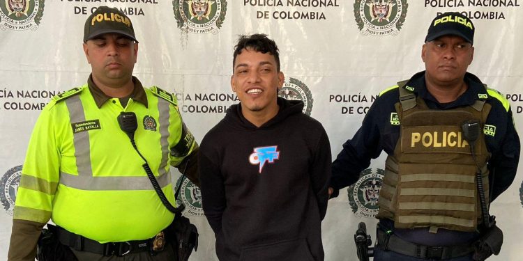 Policía capturó a alias “Mono Cachete”, cuenta con 13 anotaciones judiciales