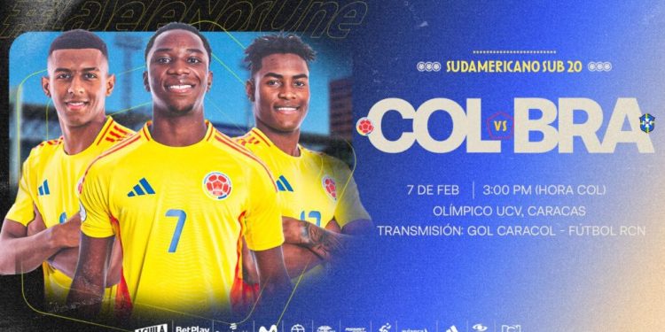 ¡Hoy juega la Selección Colombia Sub-20 contra Brasil!