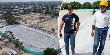 Alcalde Char supervisa avances en el polideportivo La Magdalena: una infraestructura deportiva de clase mundial para Barranquilla