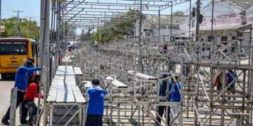 Desde el lunes 17 de febrero comienza a regir el pico y placa en la Vía 40 por montaje de palcos