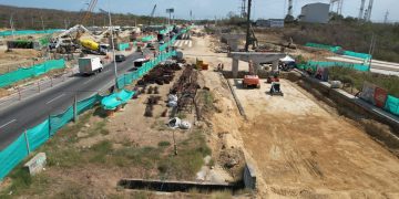 Avances significativos en la construcción del intercambiador vial de Circunvalar con carrera 43