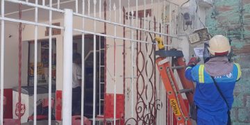Tres estaderos de la zona de rumba de la carrera 8 con irregularidades eléctricas