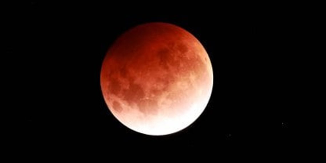 Este 13 de marzo, disfruta del impresionante fenómeno astronómico: la ‘Luna de Sangre’