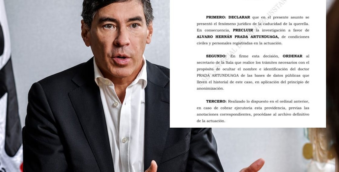 Corte Suprema archivo investigación contra presidente del CNE, Álvaro Hernán Prada