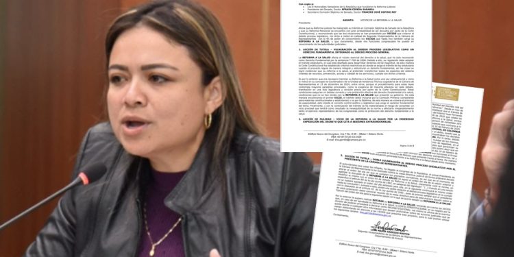 Segunda Vicepresidenta de la Cámara de Representantes, Lina María Garrido, exige a Petro retirar reforma a la salud y advierte sobre vicios legales