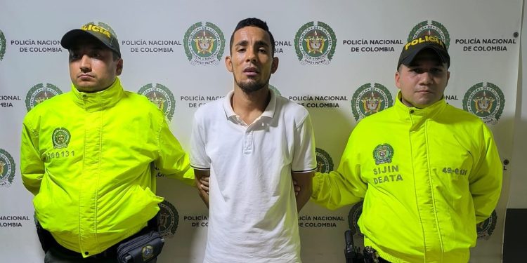 Capturadopor maltrató físico y psicológico a su compañera sentimental