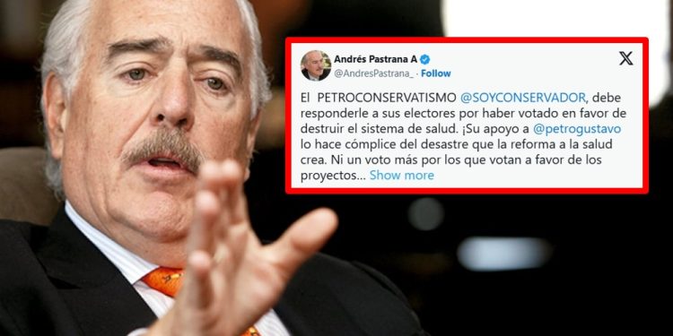 Andrés Pastrana crítica al “Petroconservatismo” y la reforma a la Salud