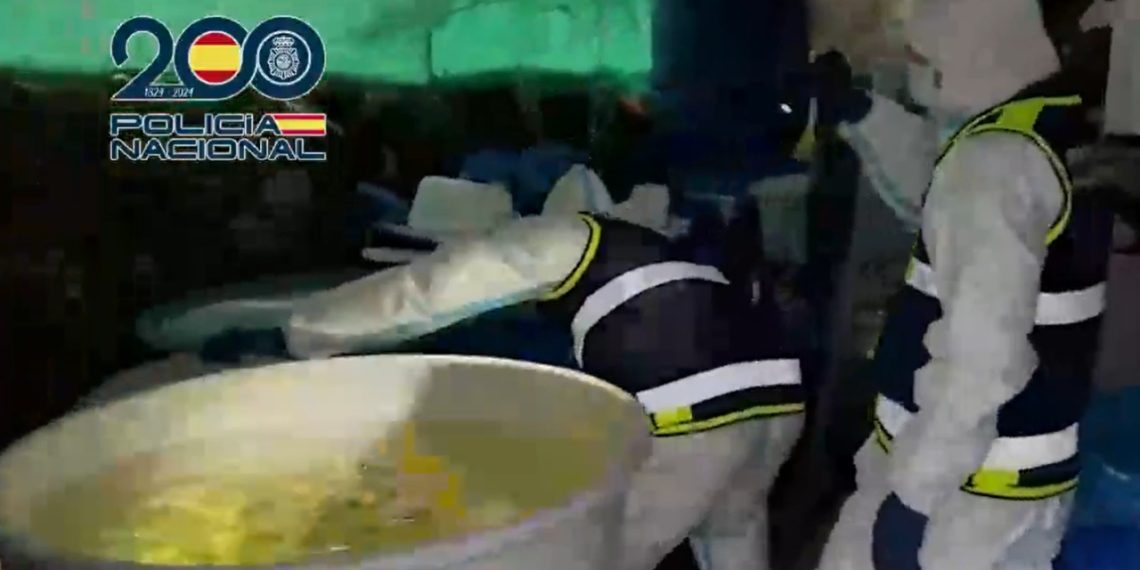 Desmantelan en España red de narcotráfico, 9 son colombianos.