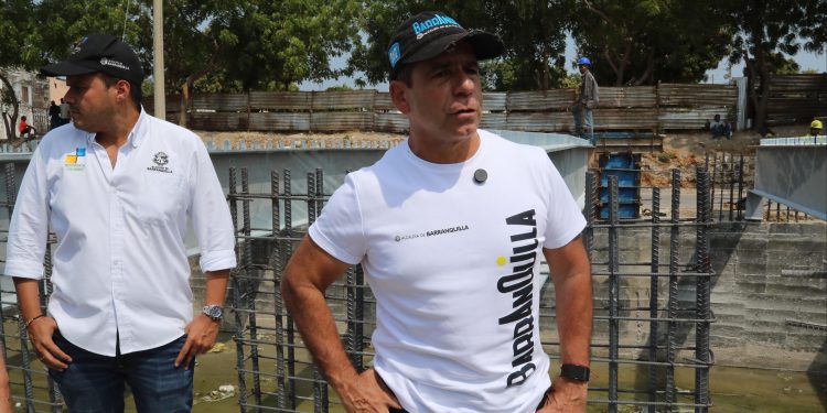 Comenzaron las obras de la segunda fase de la losa del arroyo Rebolo, que cubrirá el tramo entre la carrera 23 y la calle 30