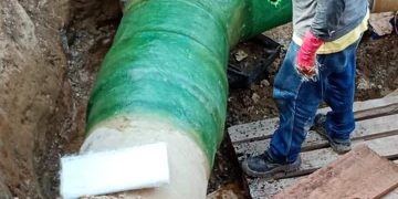 Avanza reparación de tubería en Puerto Colombia: Bombeo inicia en una hora