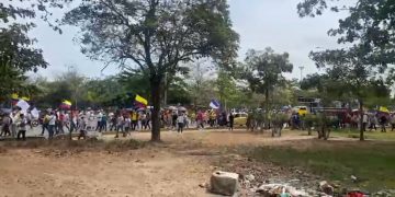 Así comenzó la marcha en Barranquilla apoyando las reformas de Gustavo Petro