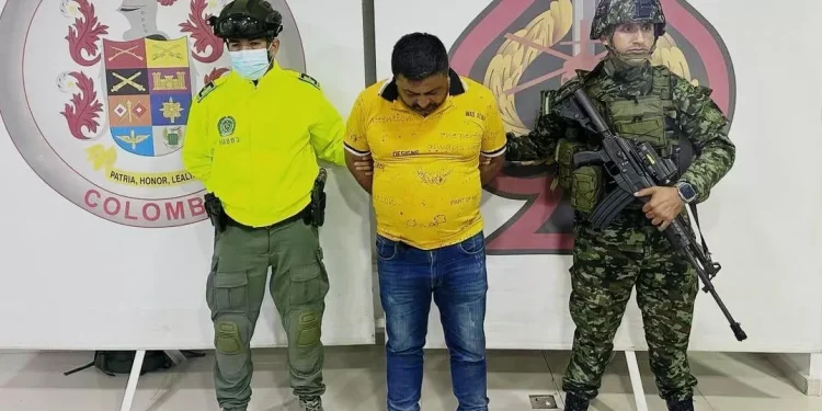 Golpe al ELN, Ejército Nacional captura a cabecilla de las redes de apoyo al terrorismo del ELN en Pelaya, Cesar