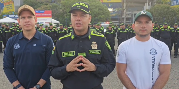 1.083 Policías resguardarán el partido entre Colombia y Paraguay en Barranquilla