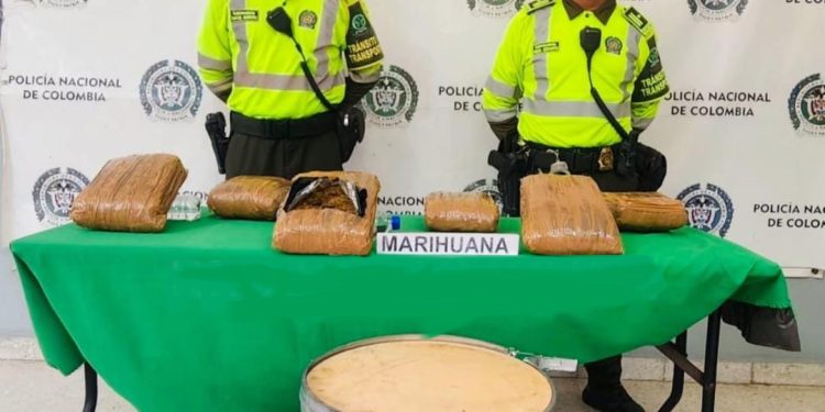 Policía de Barranquilla incauta más de 6.000 dosis de marihuana en operativo de control