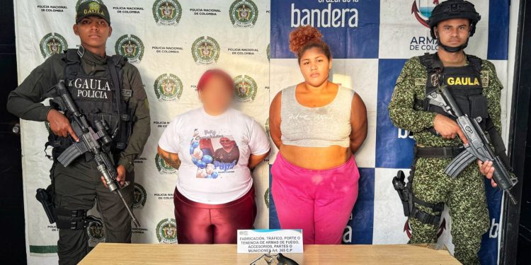 Cayó alias “La Mona”, que sería miembro del Clan del Golfo y la encargada de guardar las armas de la banda criminal