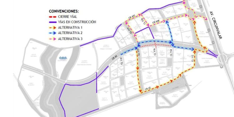 Alameda del Río: Cierres viales y desvíos a partir de este miércoles 2 de abril