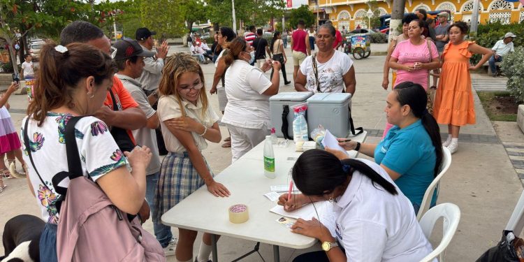 Atlántico realiza aplicación masiva de vacunas: 18.119 dosis